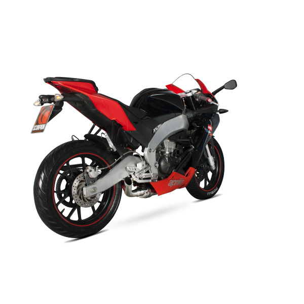 Scorpion Exhaust Aprilia RS4 125 2011 - 2016 Underbelly Slip-on Stainless Steel Sleeve